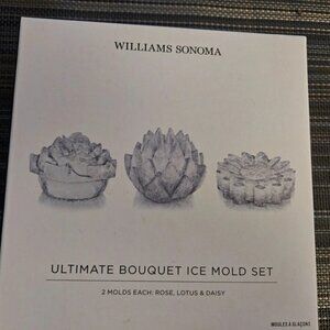 Williams Sonoma Bouquet ice mold set NIB $45